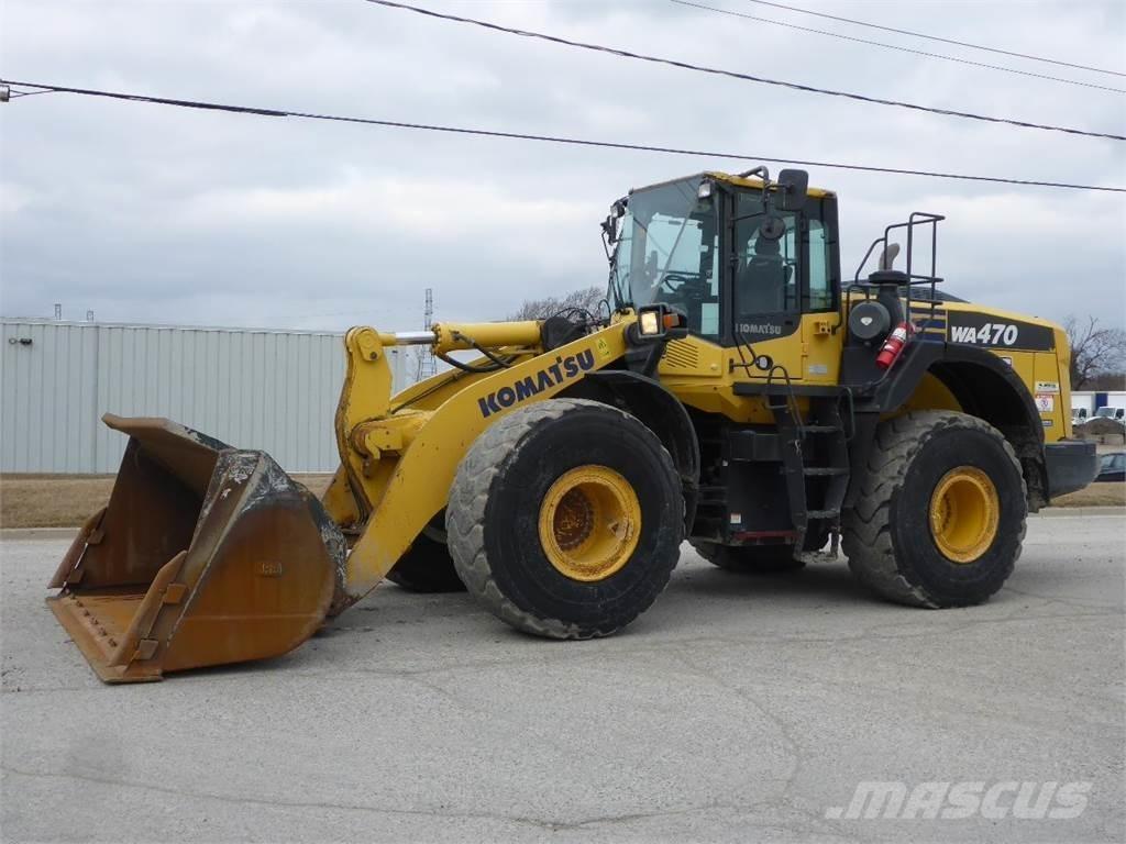 Komatsu WA470-8 Carregadeiras de rodas