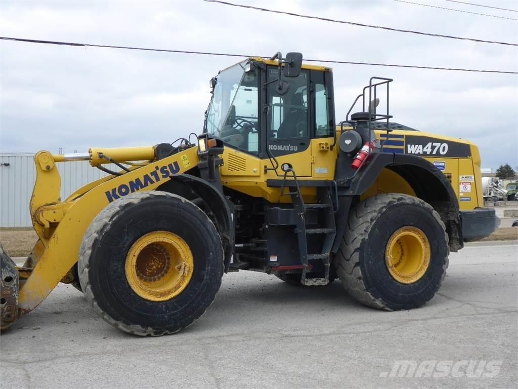 Komatsu WA470-8 Carregadeiras de rodas