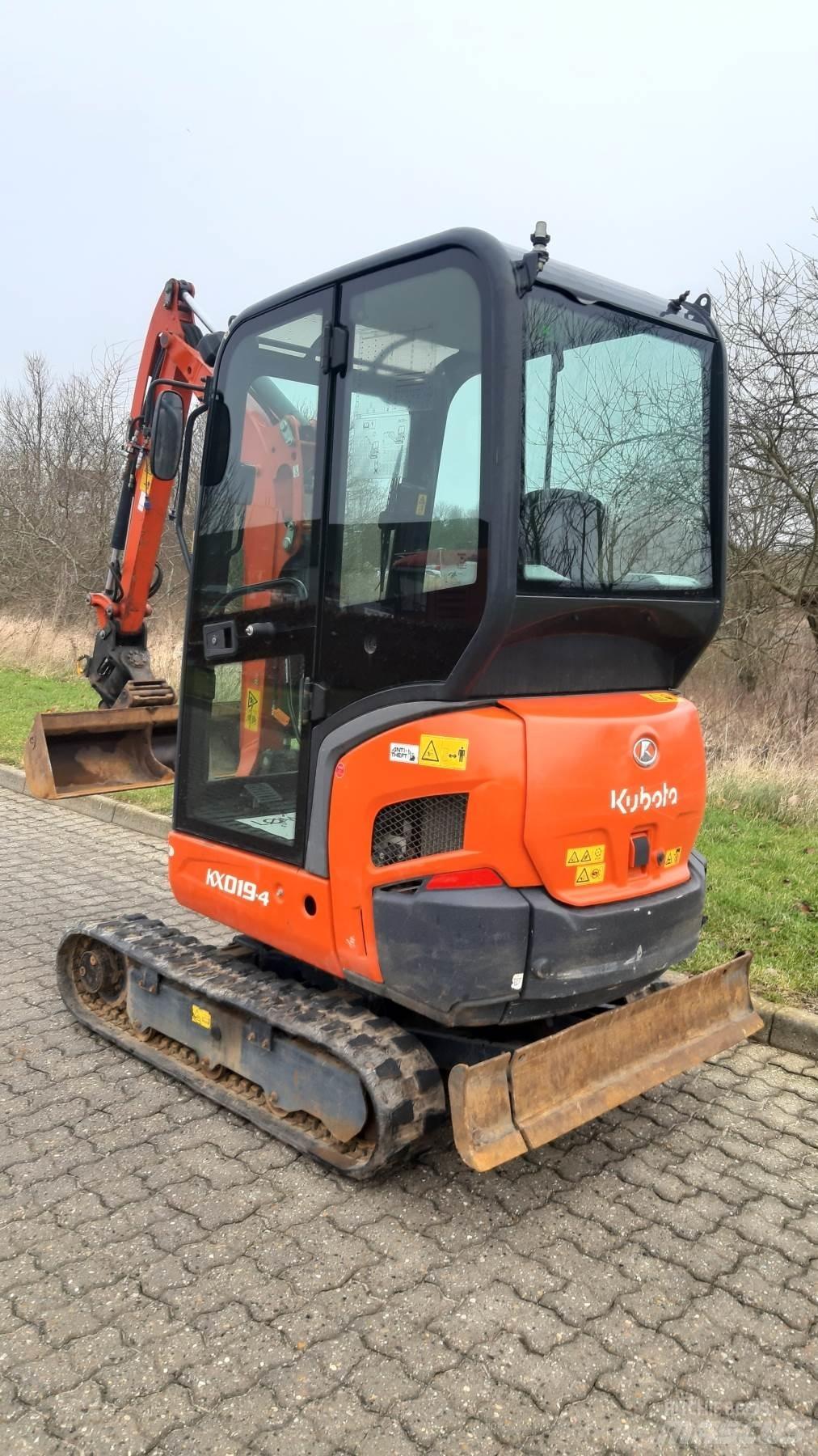 Kubota KX019-4 Miniescavadeiras