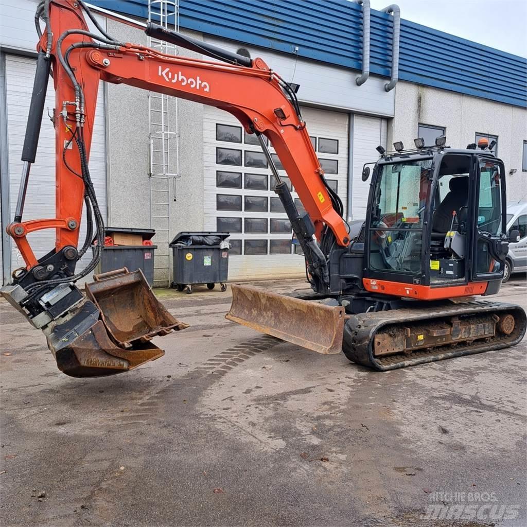 Kubota KX080-4 Miniescavadeiras