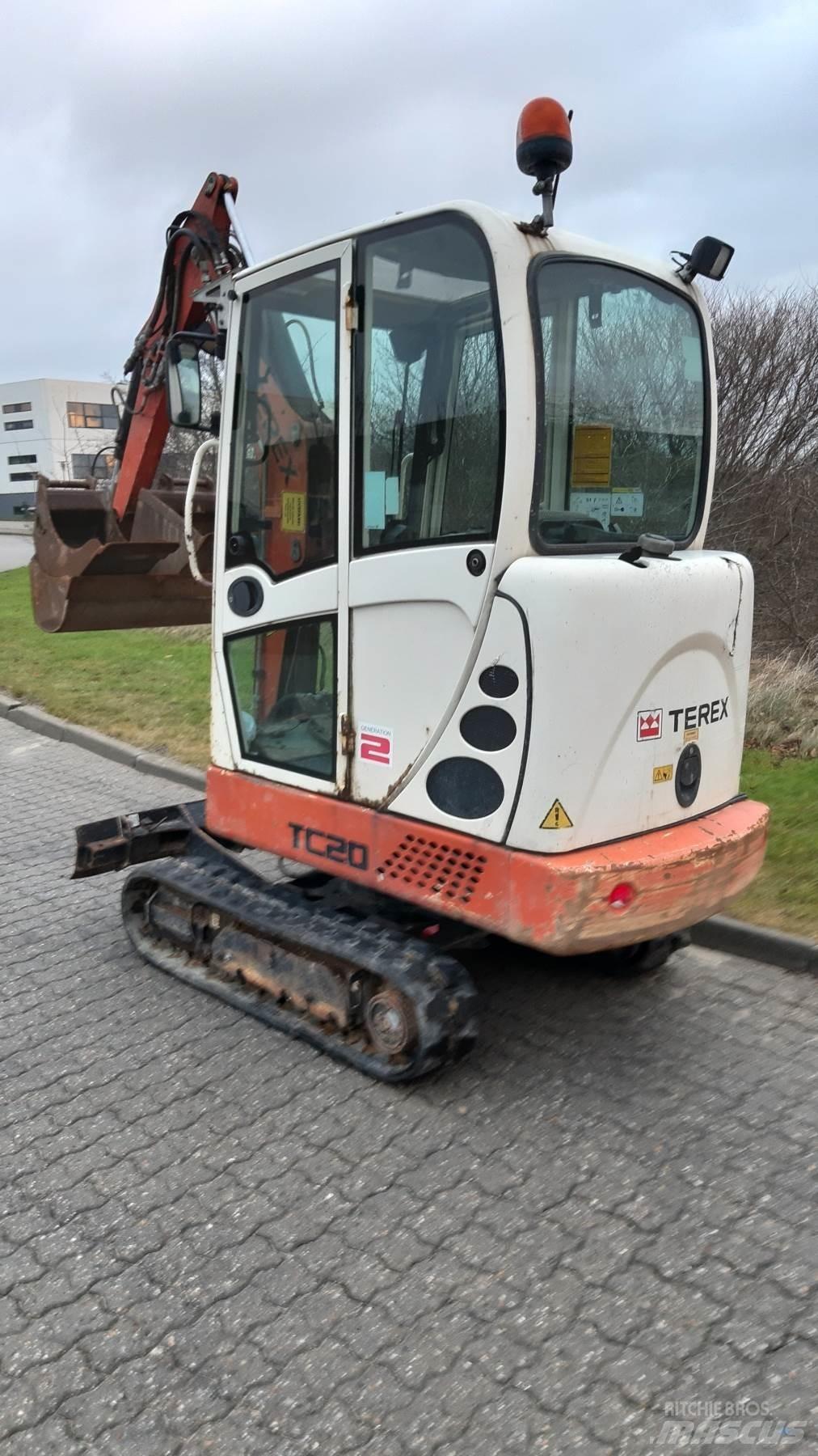 Terex TC20 Miniescavadeiras