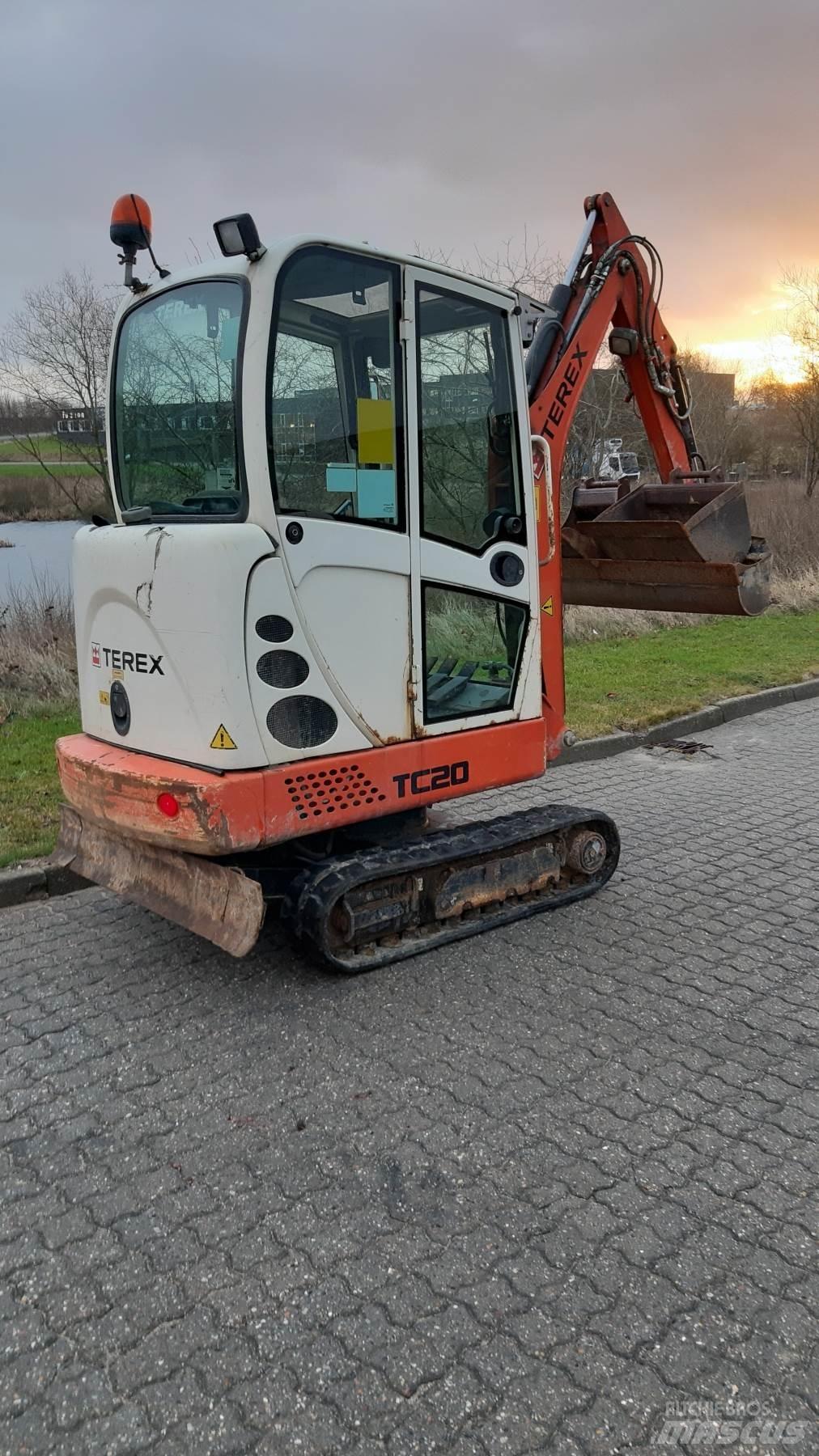 Terex TC20 Miniescavadeiras