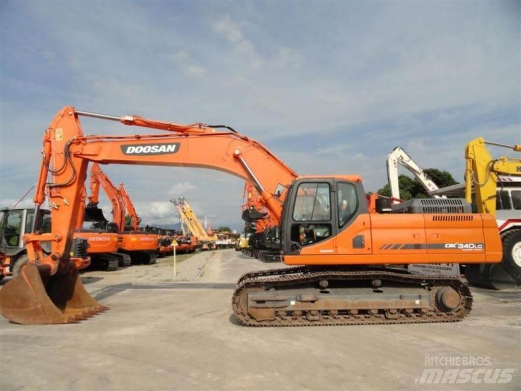 Doosan DX340LC Escavadeiras de esteiras