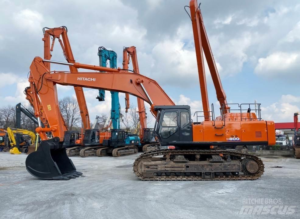 Hitachi EX800 Escavadeiras de esteiras