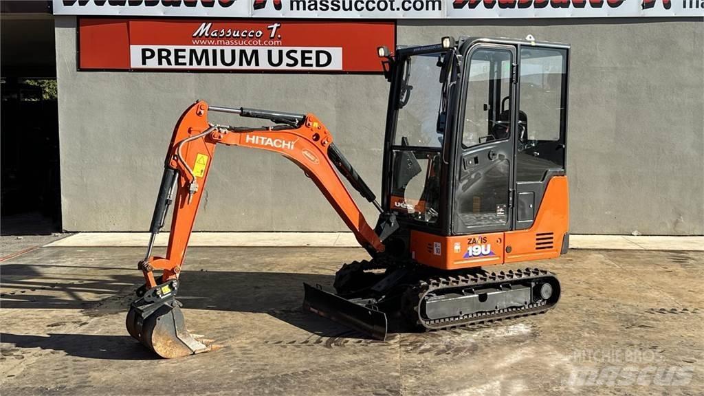Hitachi ZX19-5A CR Escavadeiras de esteiras
