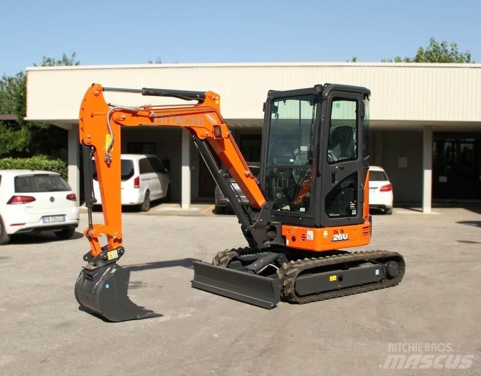 Hitachi ZX26U-6 CR Miniescavadeiras