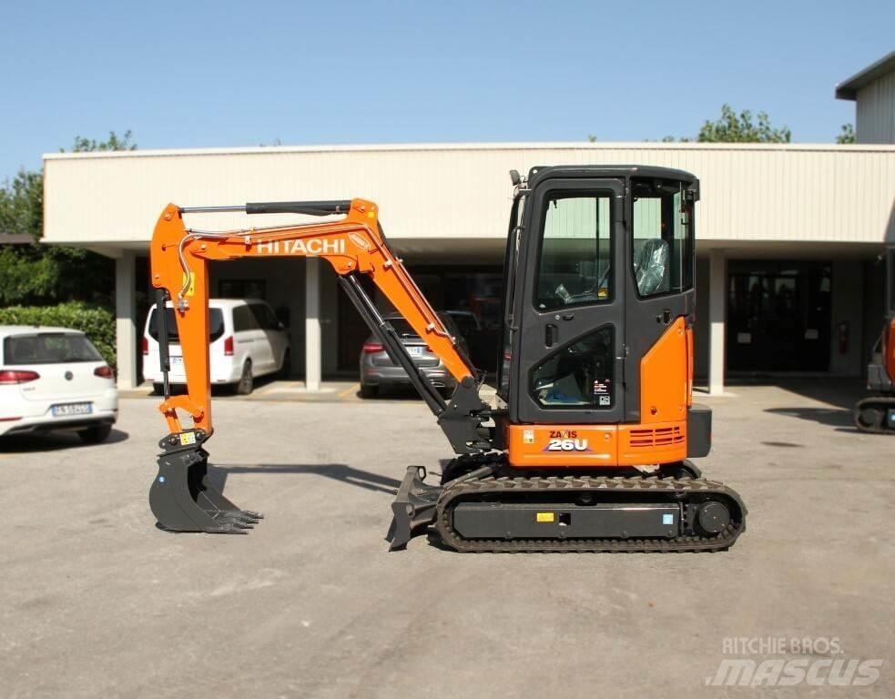 Hitachi ZX26U-6 CR Miniescavadeiras