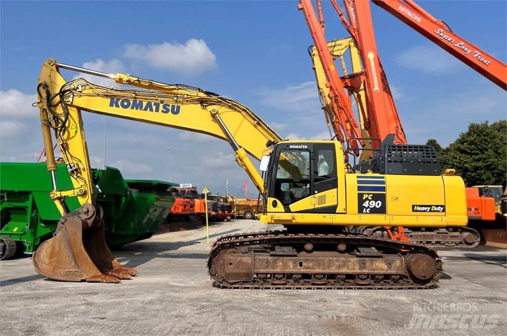 Komatsu PC490LC -11 Escavadeiras de esteiras
