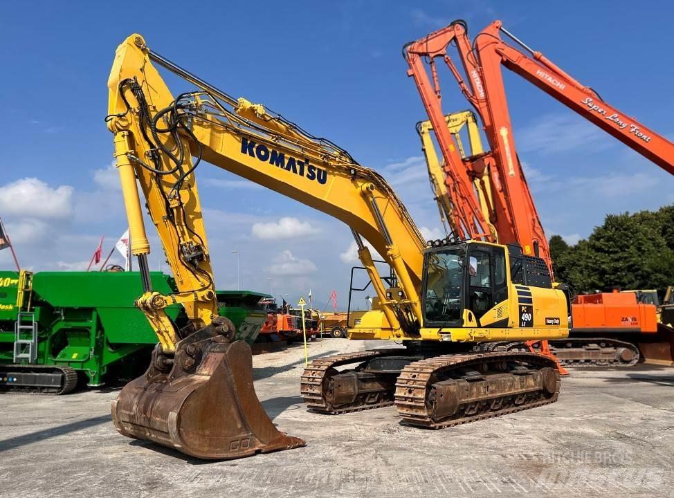 Komatsu PC490LC -11 Escavadeiras de esteiras