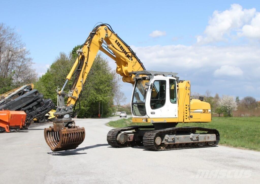 Liebherr R317 Litronic Escavadoras de rodas