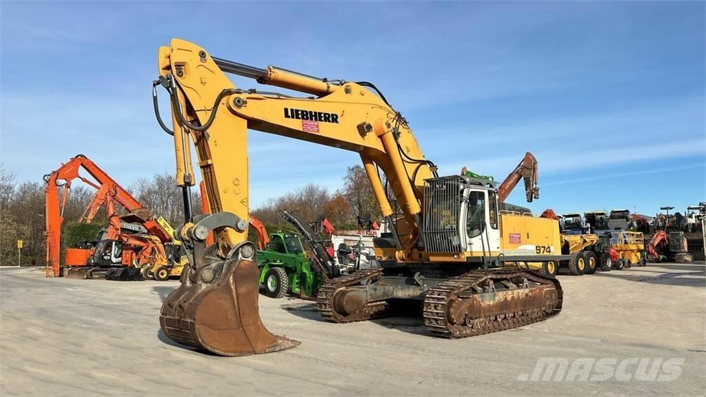 Liebherr R974C HDSL Escavadeiras de esteiras