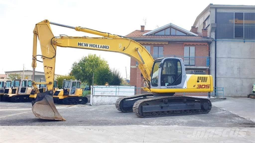 New Holland E305 Escavadeiras de esteiras