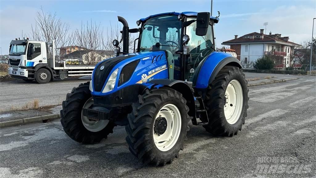 New Holland T5.120 4x4 Lâminas de neve e arados