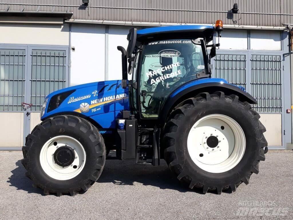 New Holland T6.165 Lâminas de neve e arados