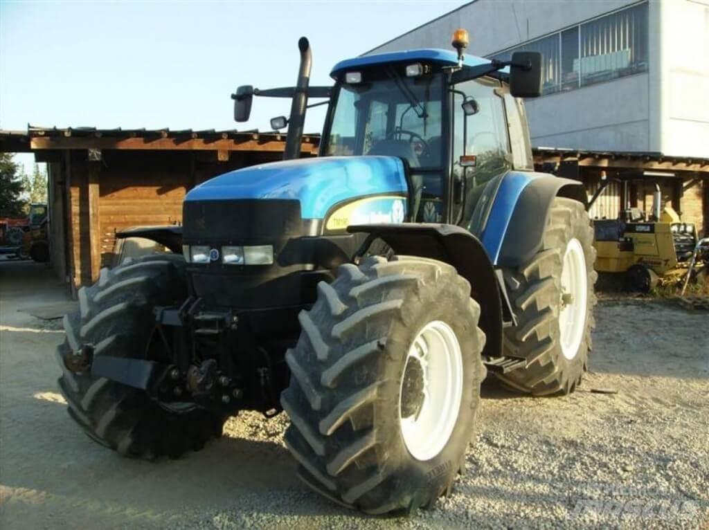 New Holland TM190 Lâminas de neve e arados