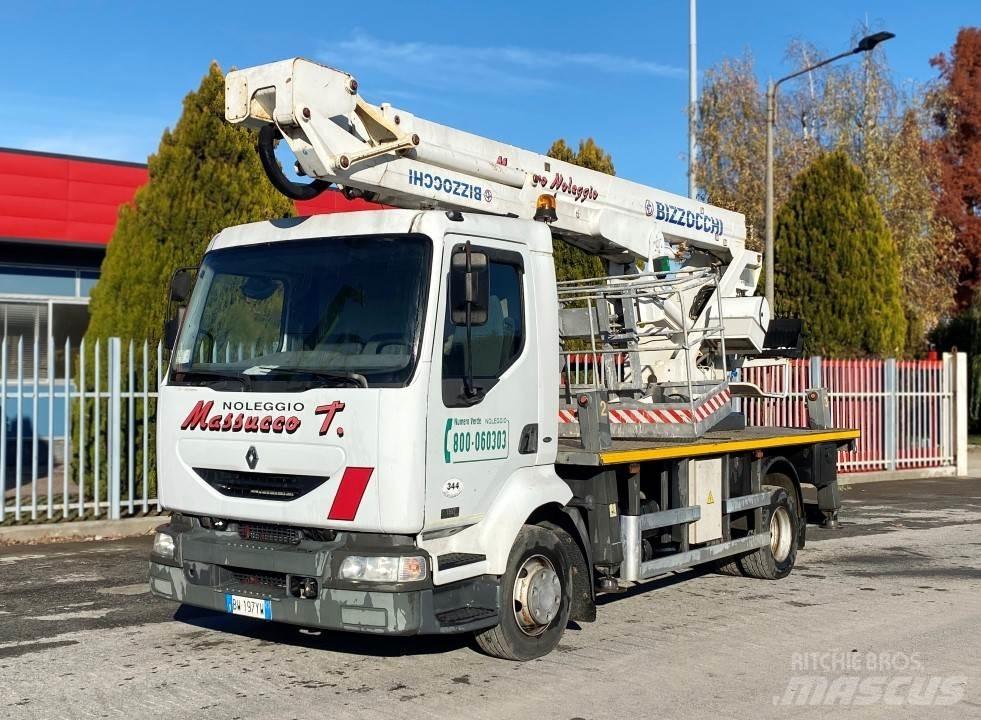 Renault MIDLUM 180 Dci Plataformas aéreas montadas em camião