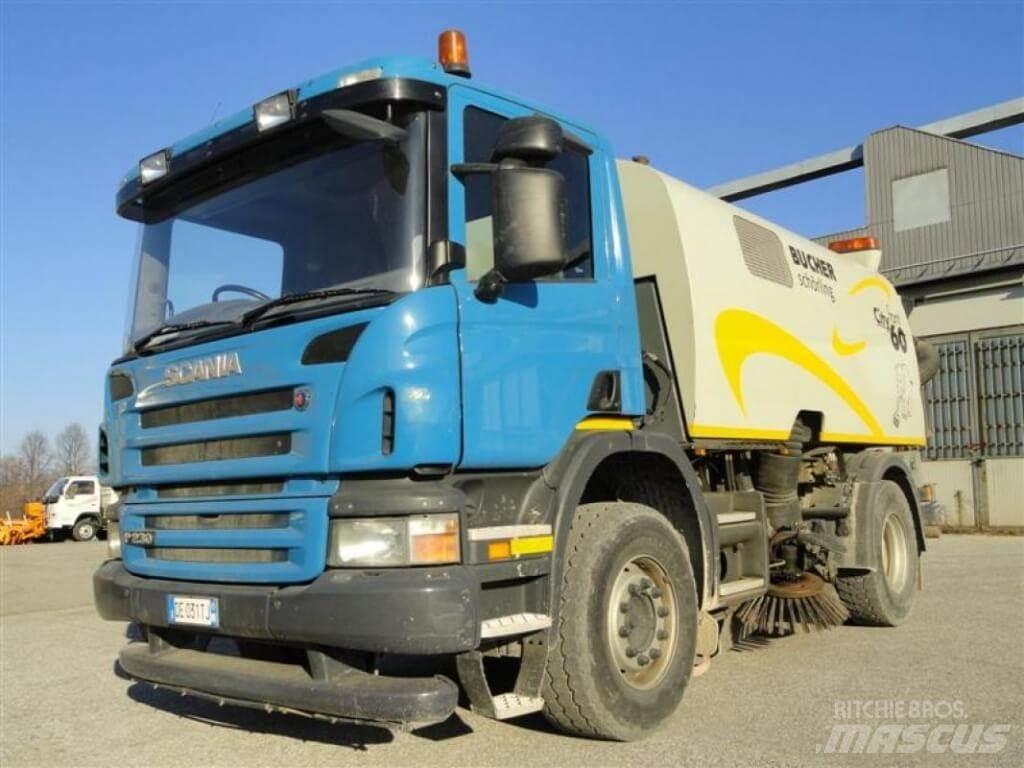 Scania P 230 Bucher Camiões varredores