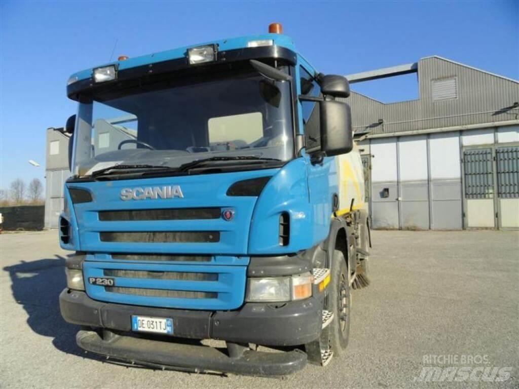 Scania P 230 Bucher Camiões varredores