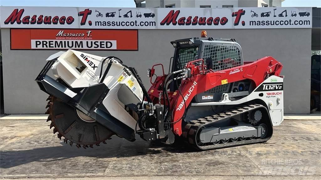 Takeuchi TL12V-2 Moinhos de asfalto a frio