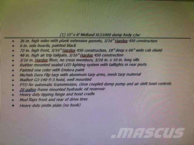 International HV Camiões basculantes