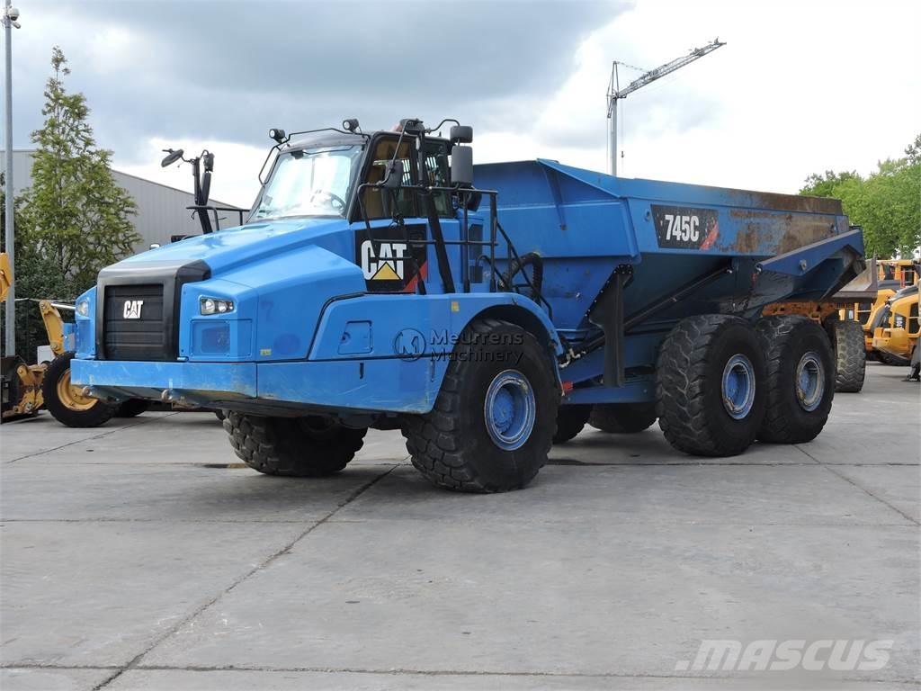 CAT 745C TAILGATE Caminhões articulados