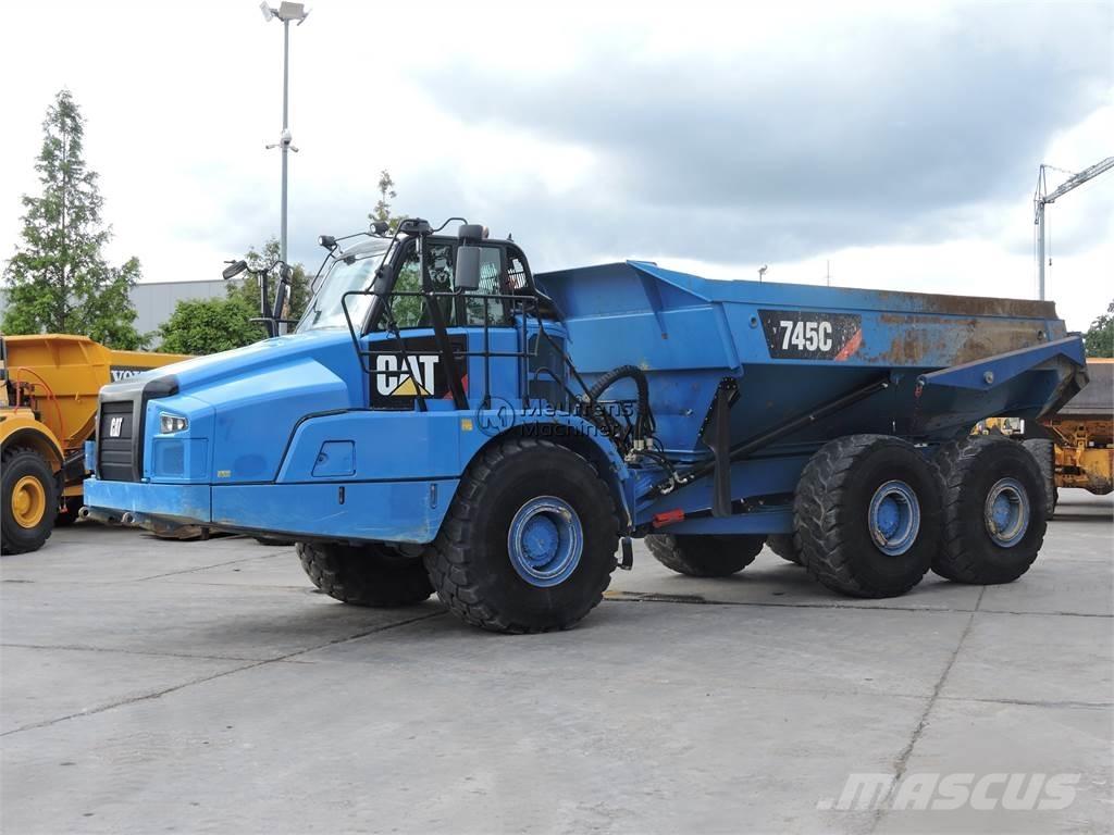 CAT 745C TAILGATE Caminhões articulados