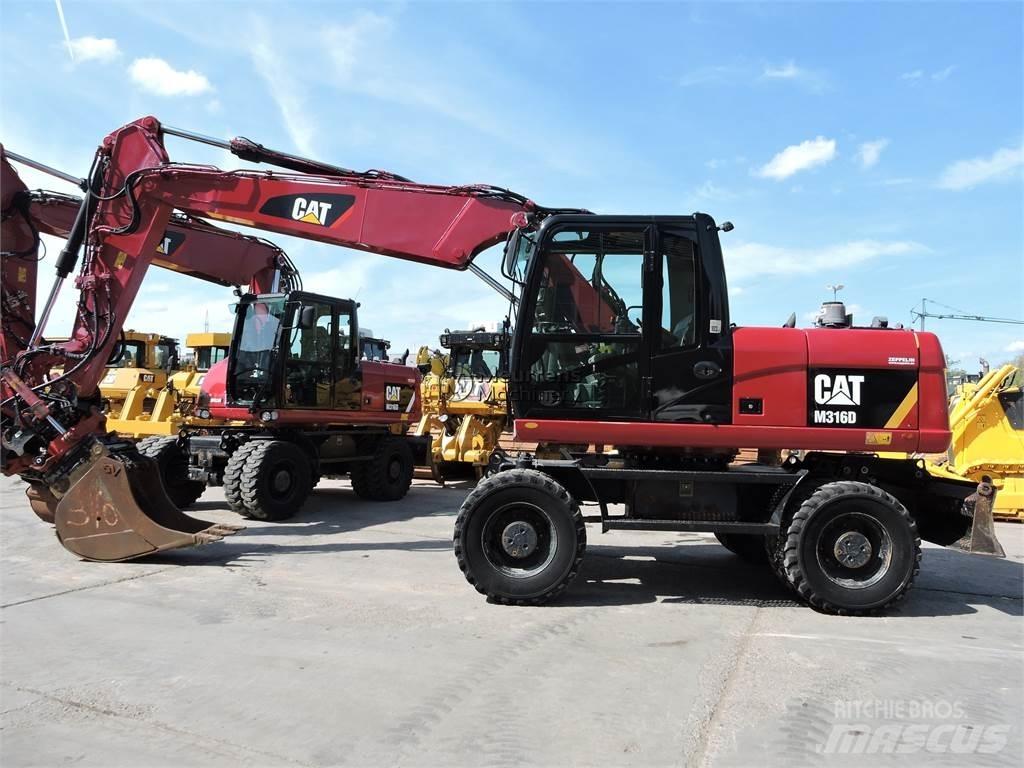 CAT M316D Escavadoras de rodas