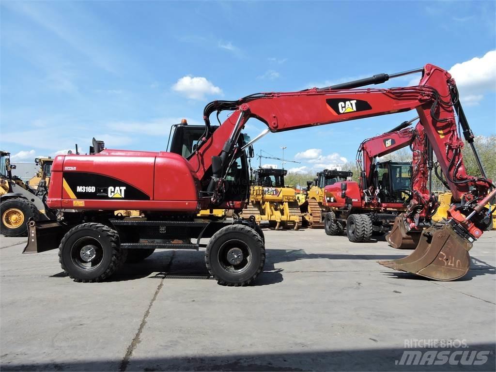 CAT M316D Escavadoras de rodas