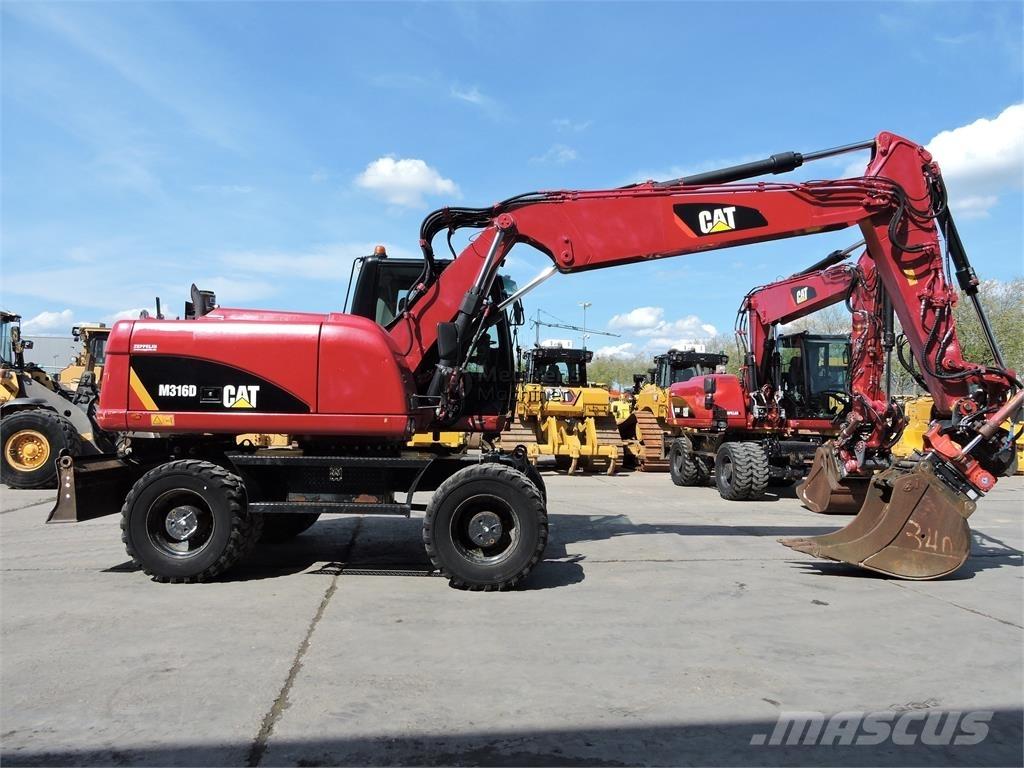 CAT M316D ROTOTILT Escavadoras de rodas
