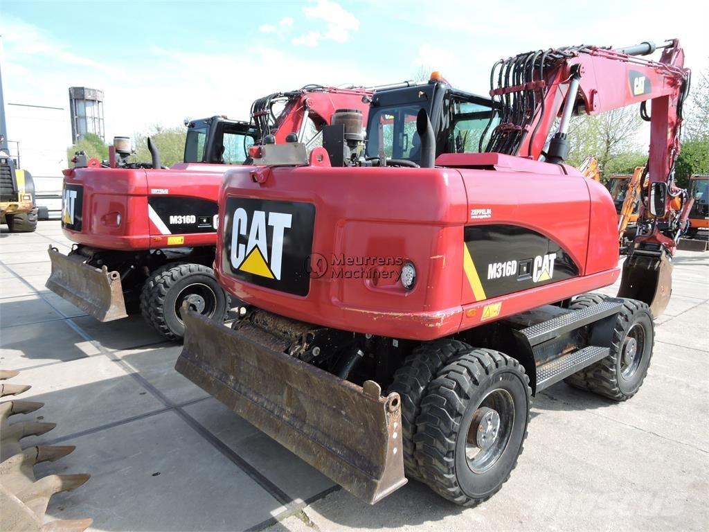 CAT M316D ROTOTILT Escavadoras de rodas