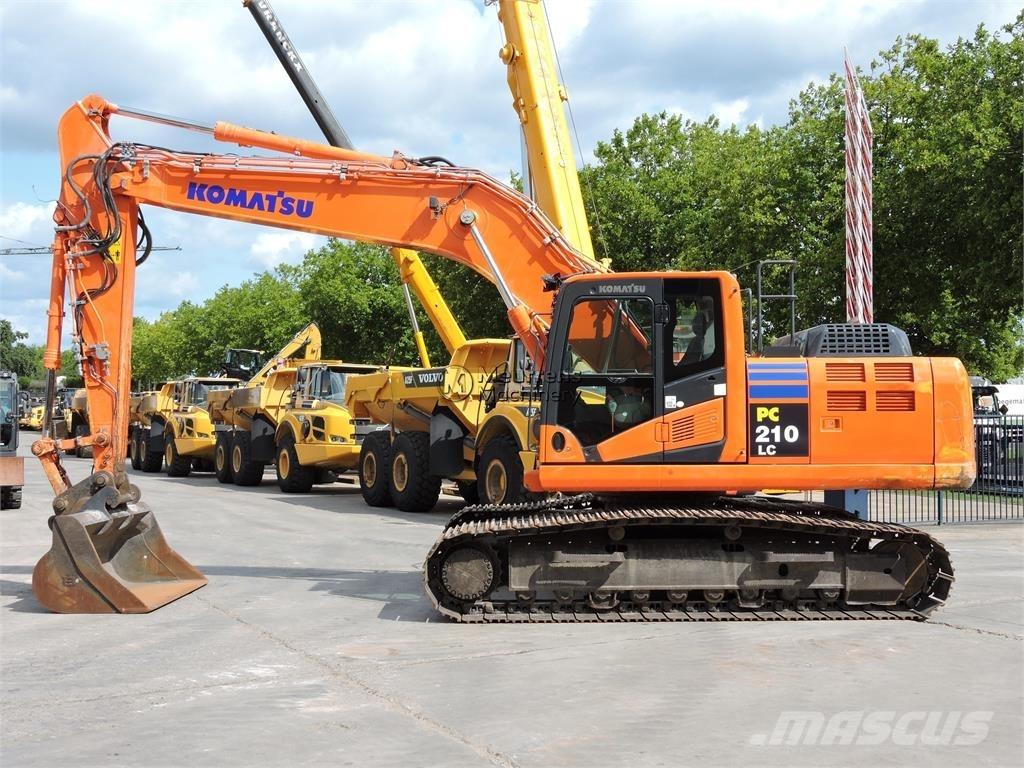 Komatsu PC210LC-10 Escavadeiras de esteiras
