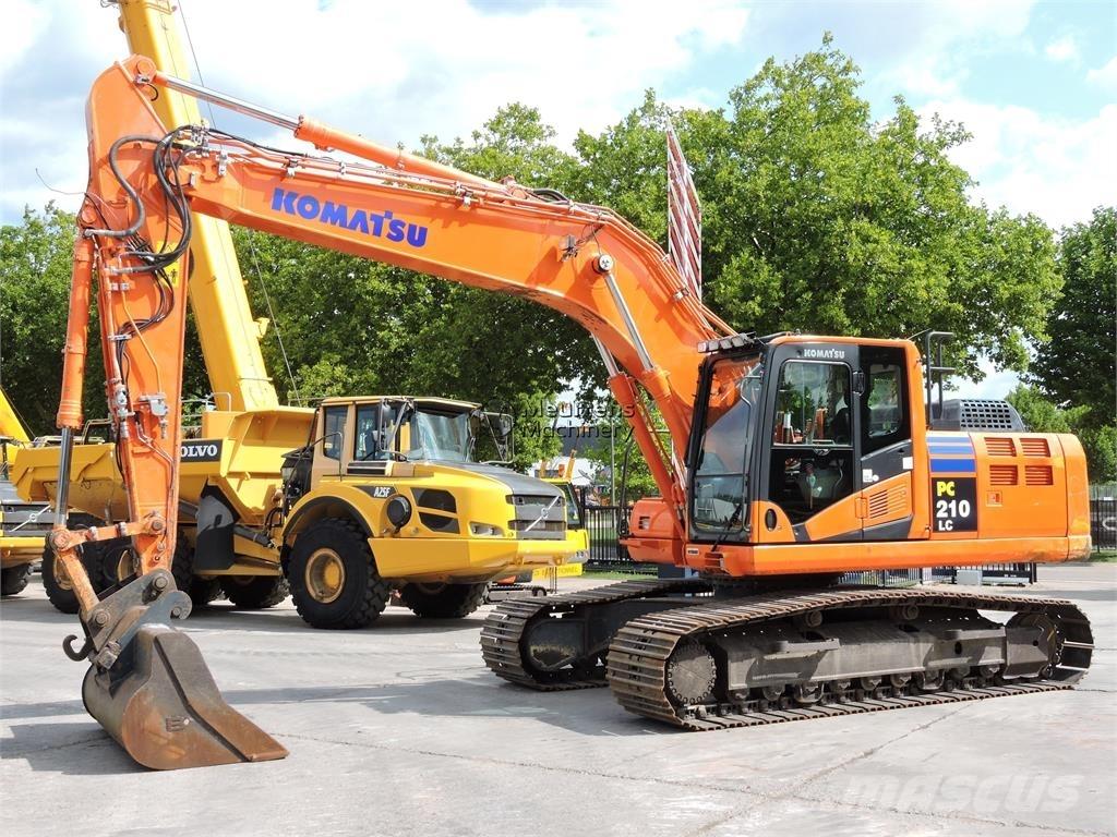 Komatsu PC210LC-10 Escavadeiras de esteiras