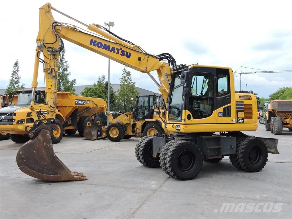 Komatsu PW148 Escavadoras de rodas