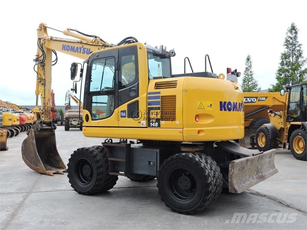 Komatsu PW148 Escavadoras de rodas
