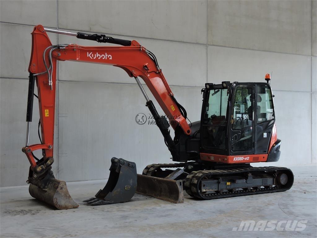 Kubota KX080-4 Construção - Outros
