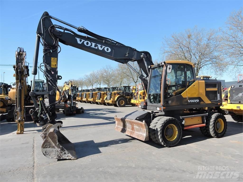 Volvo EW160E Escavadoras de rodas