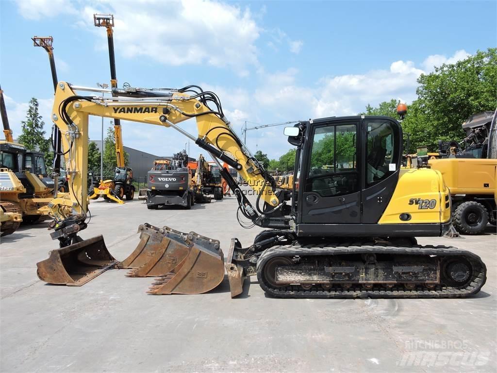Yanmar SV120 Escavadeiras de esteiras
