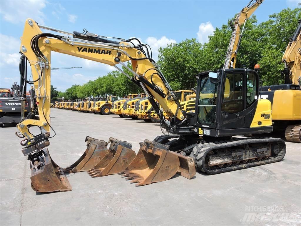Yanmar SV120 Escavadeiras de esteiras