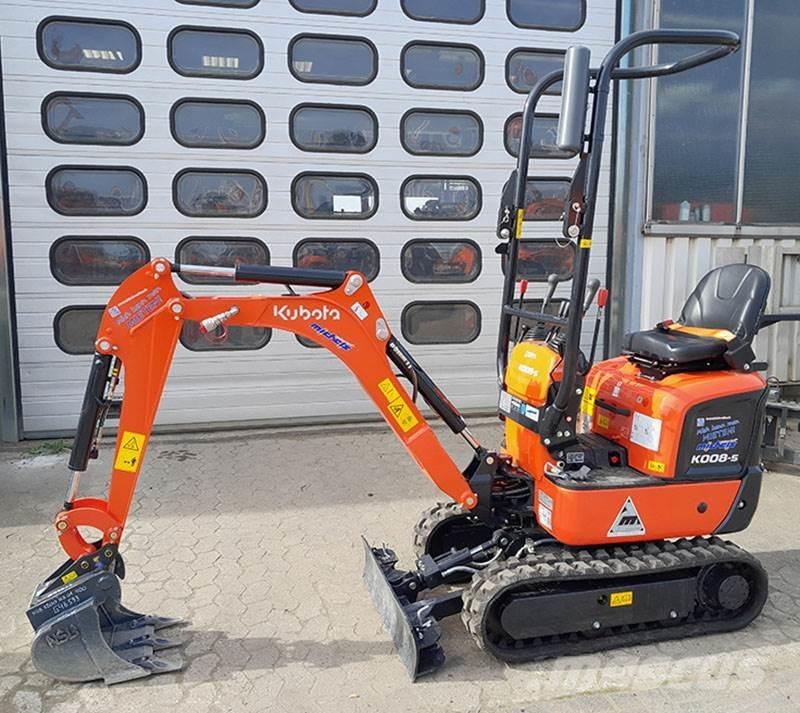 Kubota K 008-5 VHG Miniescavadeiras