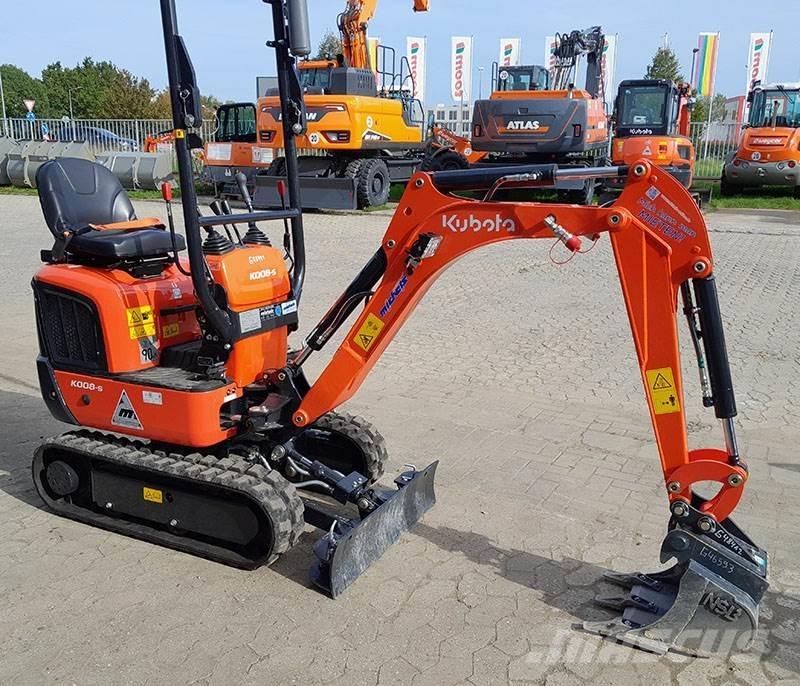 Kubota K 008-5 VHG Miniescavadeiras
