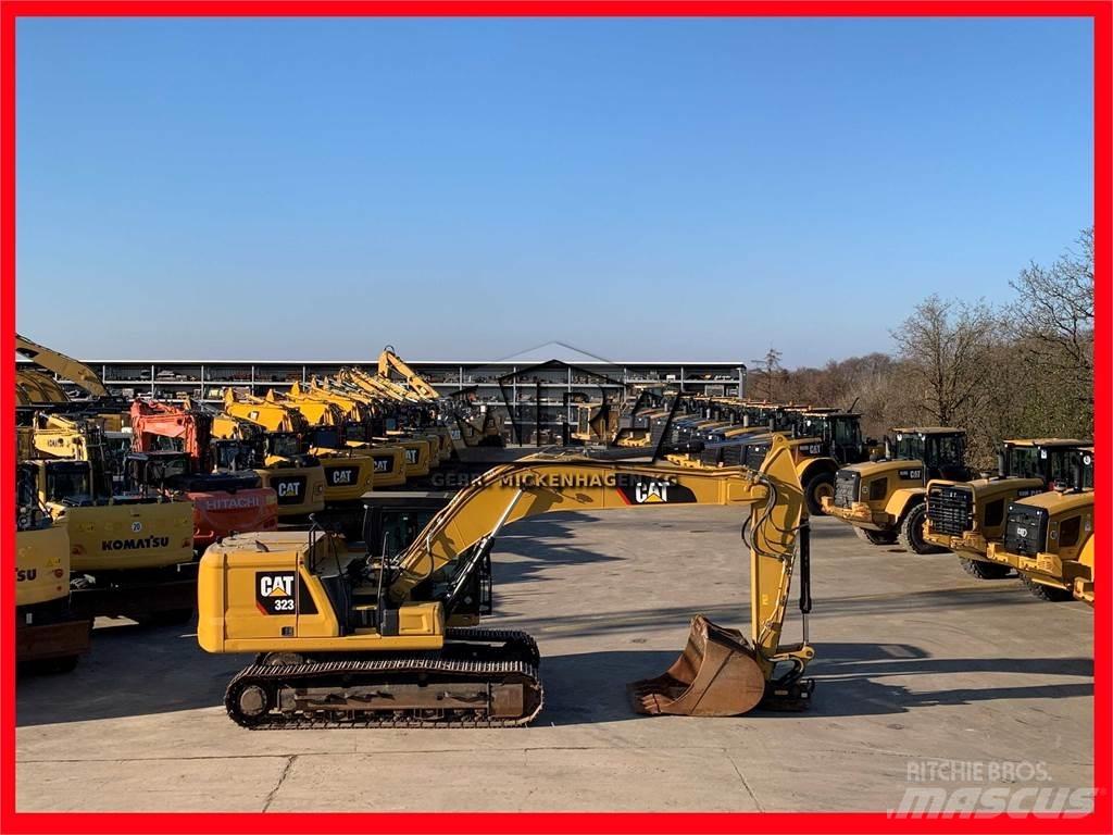 CAT 323 07A Escavadeiras de esteiras