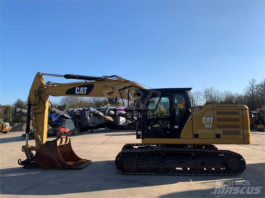 CAT 323 07A Escavadeiras de esteiras