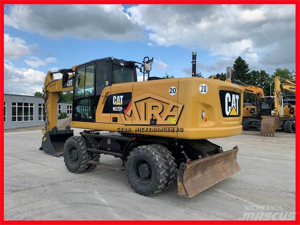 CAT M322 F Escavadoras de rodas
