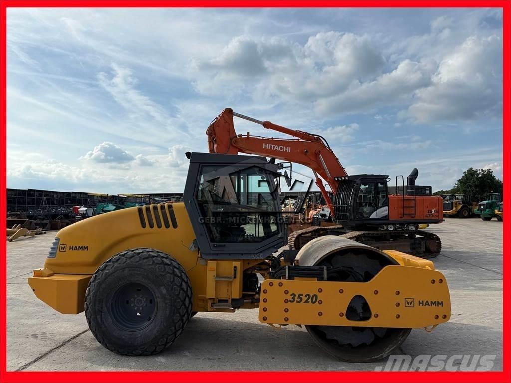 Hamm 3520 Cilindros Compactadores monocilíndricos