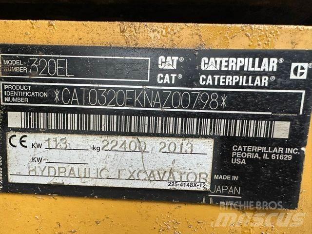 CAT 320 EL Escavadeiras de esteiras