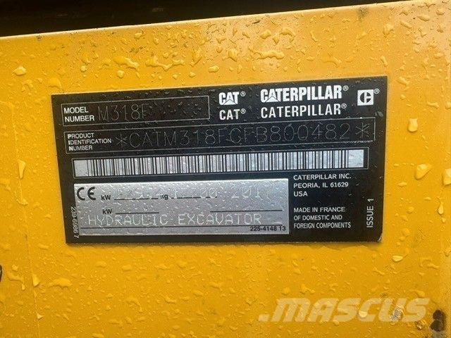 CAT M318F Escavadoras de rodas