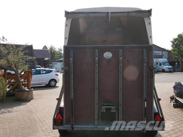  Holz Poly 2 Pferde Reboques transporte animais