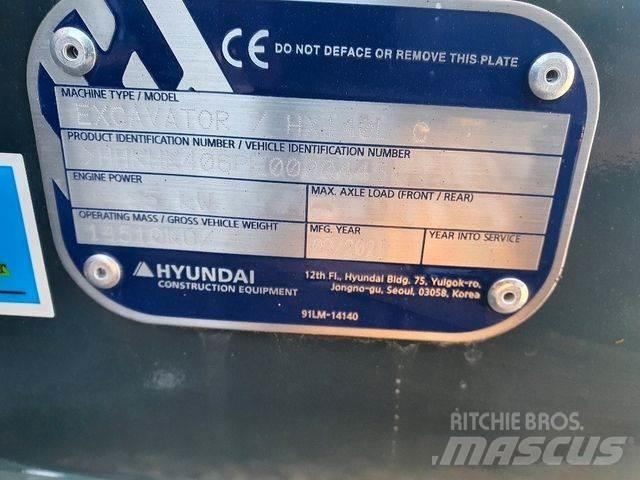 Hyundai HX140LC Escavadeiras de esteiras