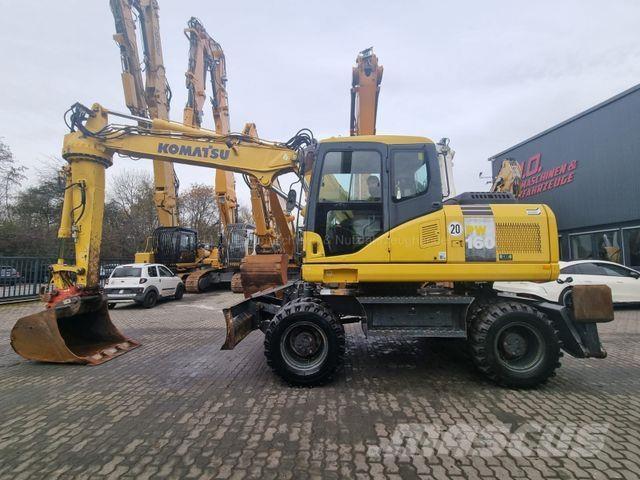 Komatsu PW 160-7EO Escavadeiras de esteiras
