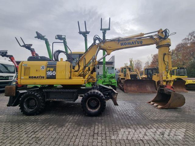 Komatsu PW 160-7EO Escavadeiras de esteiras